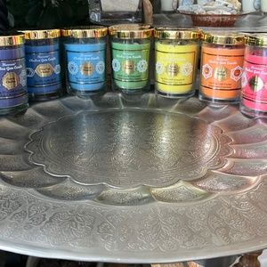 Set of 7 Harmonia Chakras Jar Candle Set